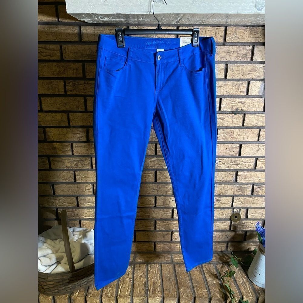 Royal blue Arizona jeans